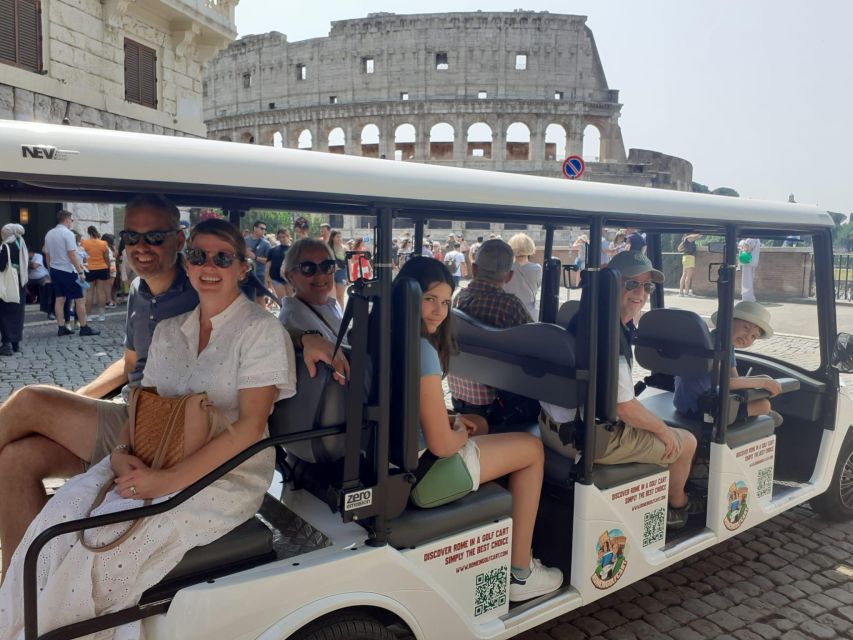 Rome: 7 Hour Full City Tour in Golf Cart with Catacombs - The Catacombs of Saint Sebastian: When the Day Turns Dark (In a Good Way)