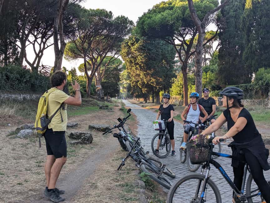 Rome: Appia Antica & Ancient Underground Labyrinth by Ebike - Torre Fiscale Park: a short, electric-feeling break