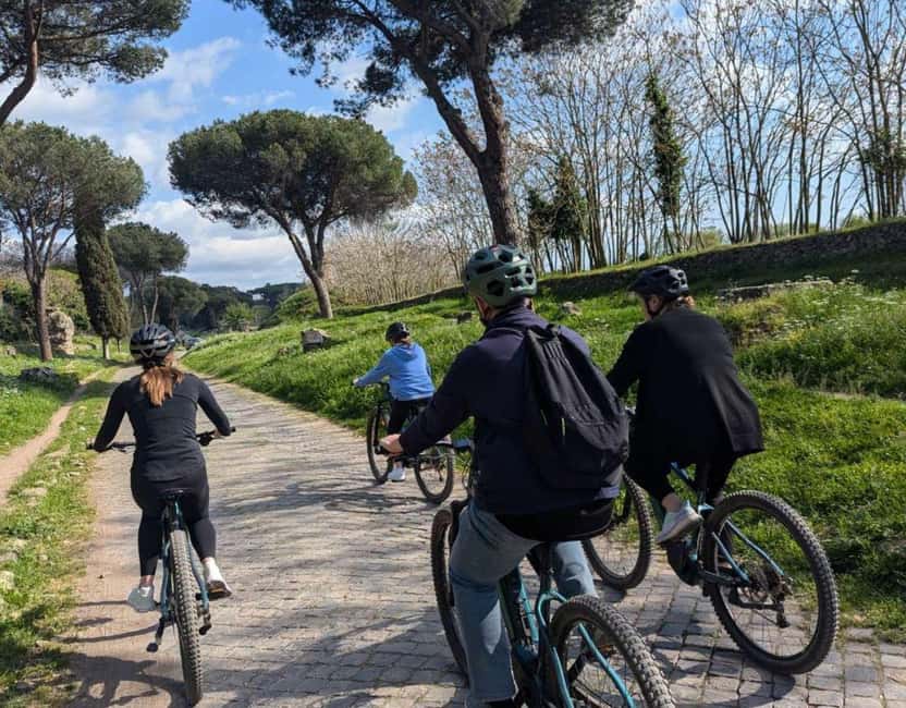 Rome: Appia Antica & Ancient Underground Labyrinth by Ebike - The Appia Antica e-bike ride: why the road is the star