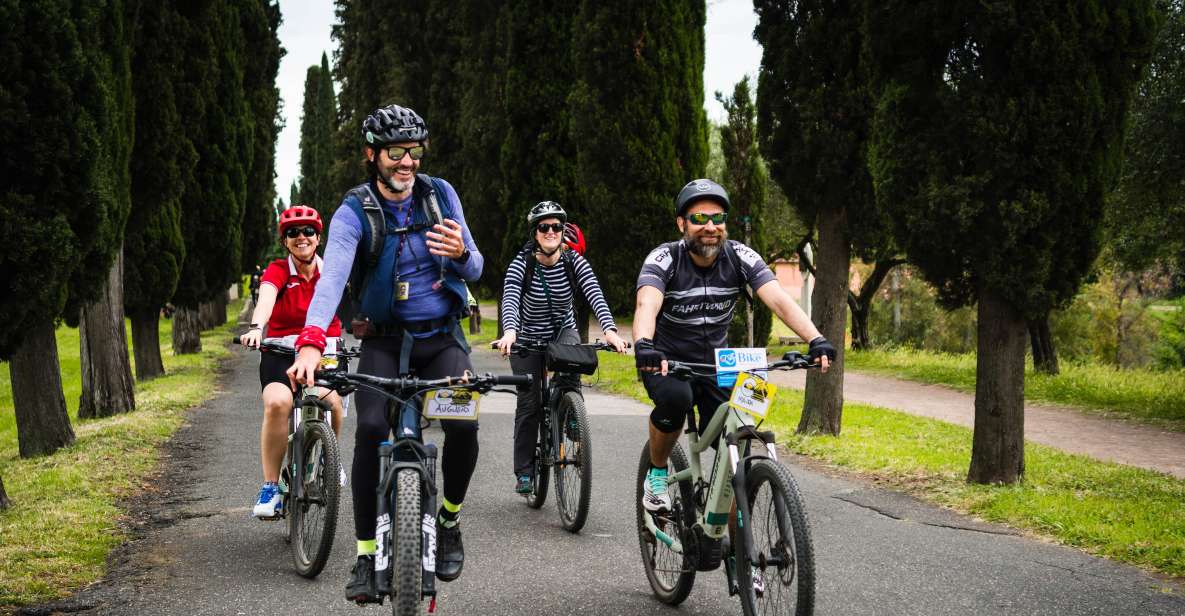 Rome: Appian Way Guided Tour on E-Bike with italian Aperitif - Parco degli Acquedotti: The Aqueducts Live Here