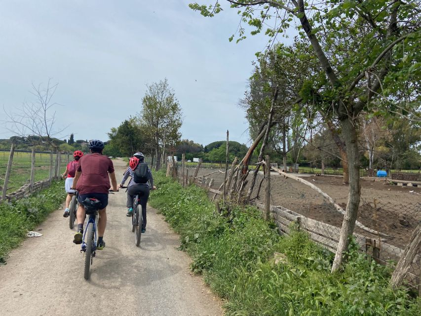 Rome: Appian Way Guided Tour on E-Bike with italian Aperitif - Baths of Caracalla: Starting With Scale