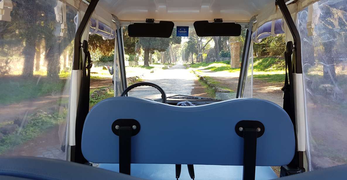 Rome: Appian Way Private Tour by Golf Cart -Official Partner - Key points worth your attention