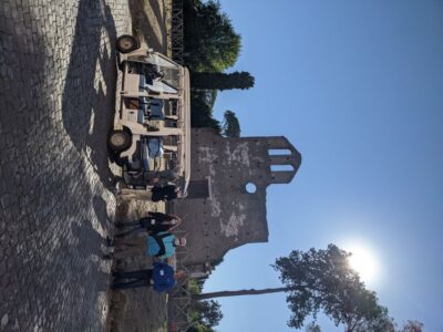Rome: Appian Way Private Tour by Golf Cart -Official Partner - Meeting at Centro Servizi Appia Antica and lining up your day