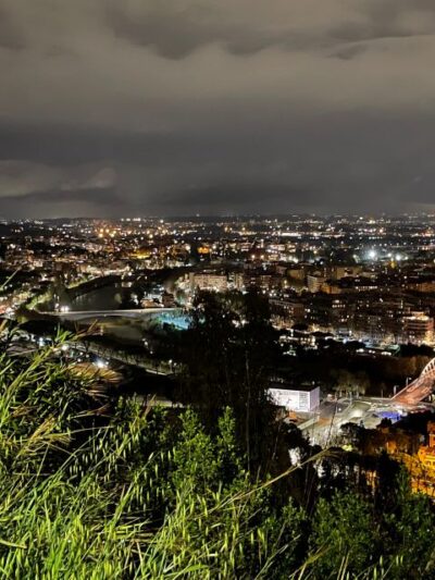 Rome by Night by car - The Keyhole Stop: A Quick Optical Trick with Big Wow Factor