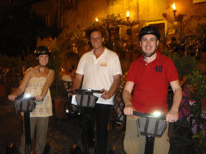 Rome by Night Segway Tour - The Segway training and safety reality check (before you fly)