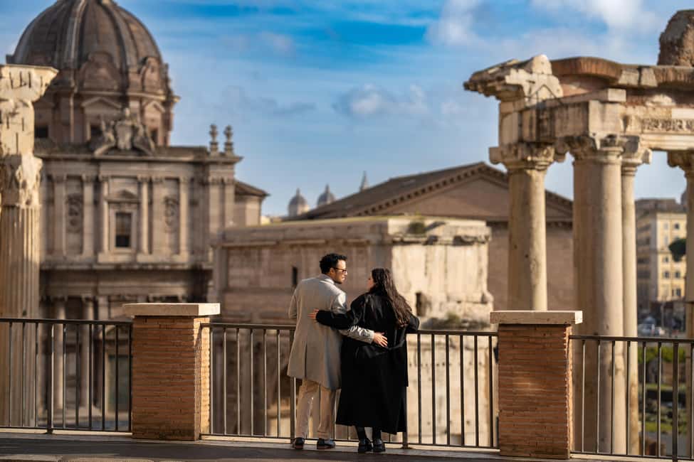 Rome: Capitoline Hill & Hidden Gems Private Photoshoot +Reel - Sunrise vs sunset: choose the mood you want
