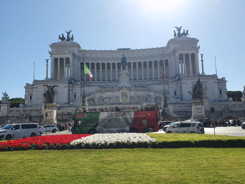 Rome: Capitoline Museums Ticket and Hop On Hop Off Bus - The 24-Hour Hop On Hop Off Bus: Your Rome Connector
