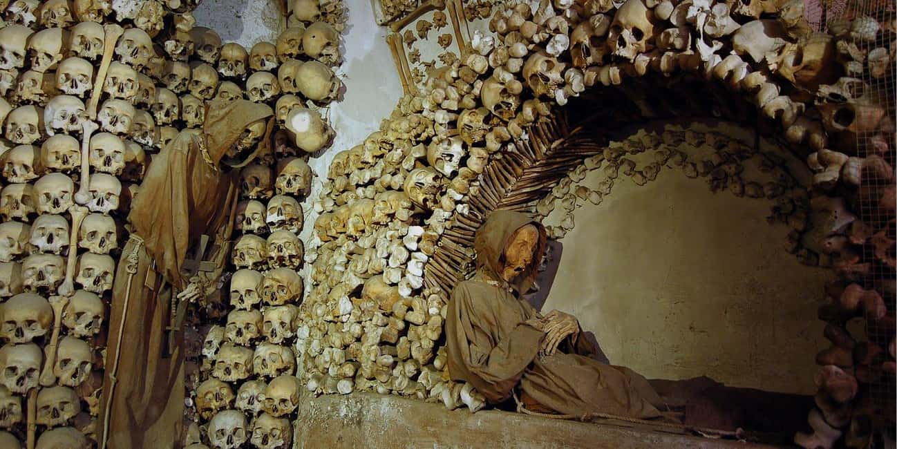 Rome: Capuchin Crypt experience with Panoramic transfer - The Museum’s First Big Theme: Convent Life and the Barberini Connection