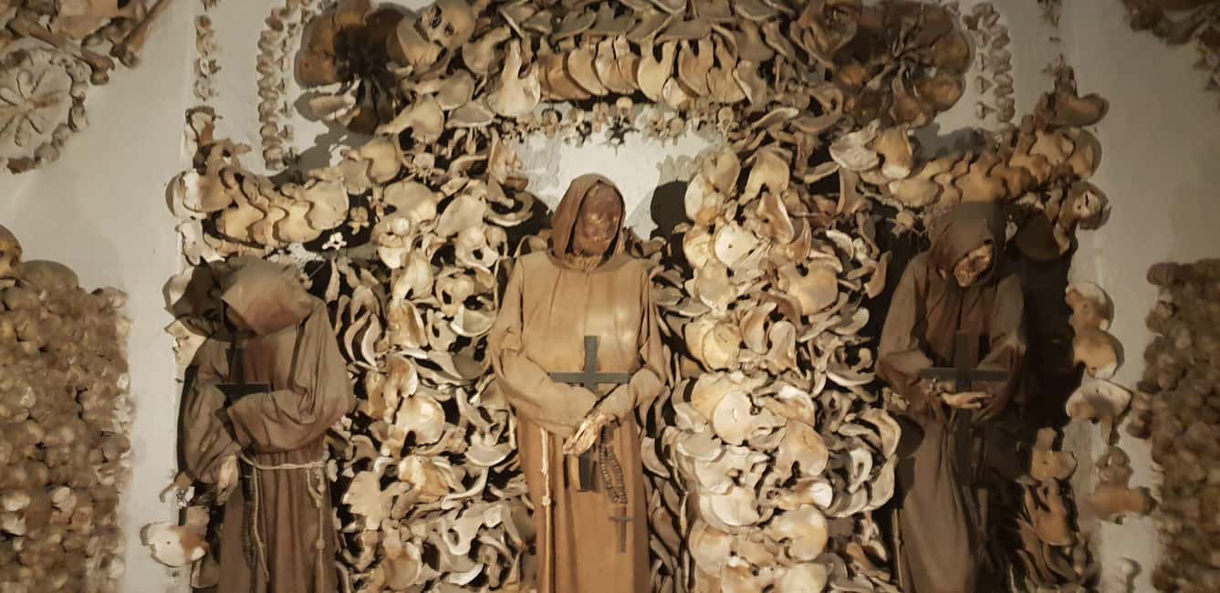 Rome: Capuchin Crypt experience with Panoramic transfer - Panoramic Bus Ride to Barberini with Audio City Notes