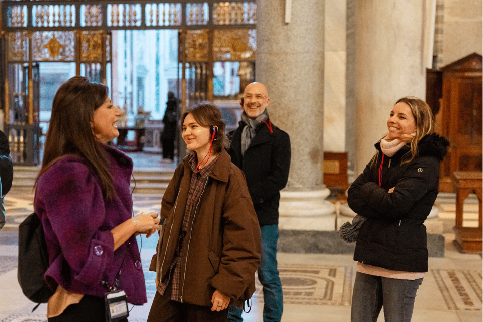 Rome Catacombs Night Tour & Santa Maria Maggiore After Hours - The illuminated Loggia and rooftop views you can’t fake