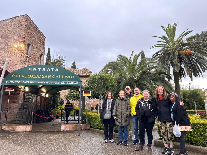 Rome Catacombs Underground Small Guided Tour with Transfer - The Eiffel Tower option: what happens if you selected it