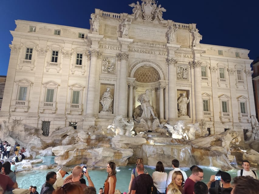 Rome: City Highlights Golf Cart Tour with Aperitivo - Stop 6: Trevi Fountain and time for local bites