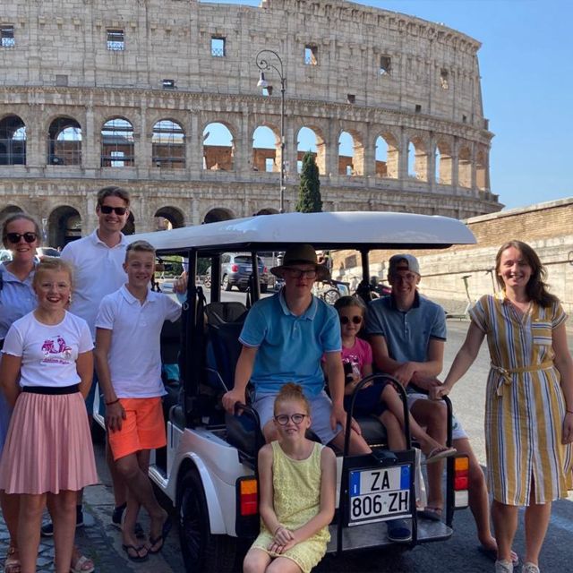 Rome: City Highlights Guided Tour by Golf Cart - Spanish Steps and Trevi Fountain: Two Stops People Actually Remember