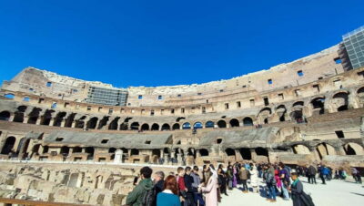 Rome: Colosseum, Forum and Palatine Hill - Colosseum First and Second Levels: Seats, Scale, and City Views
