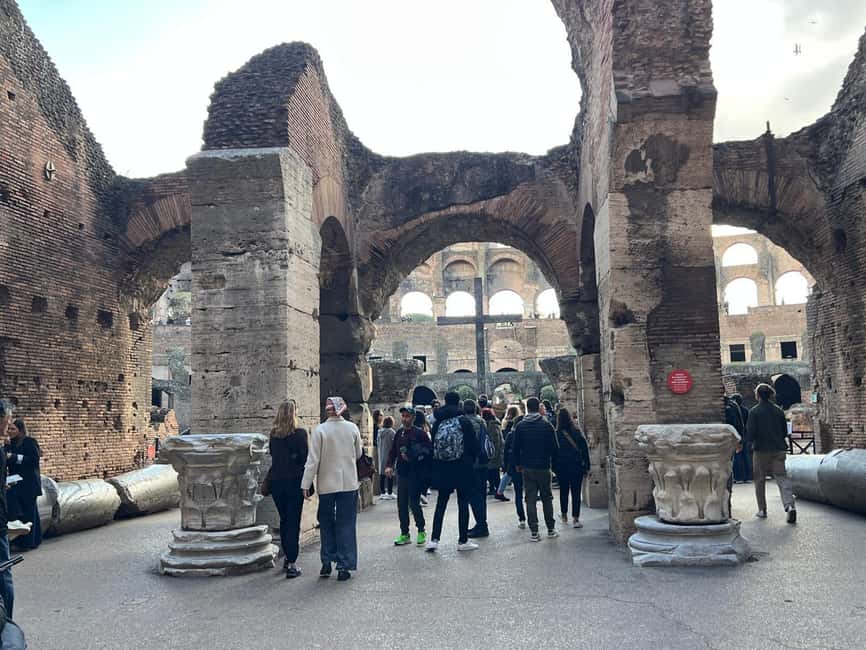 Rome: Colosseum, Roman Forum, and Palatine Hill Guided Tour - Palatine Hill: Rome’s First Nucleus, Open-Air Style