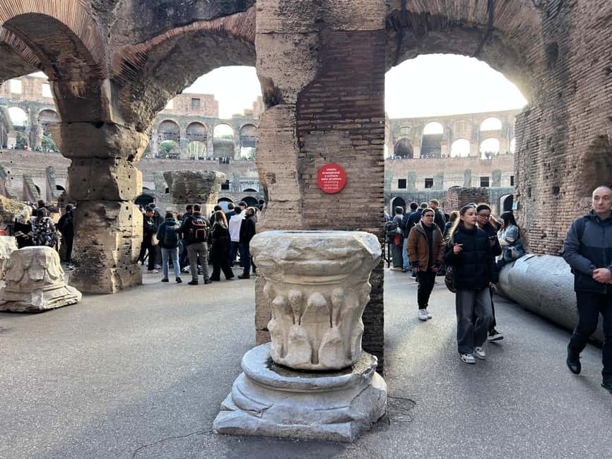 Rome: Colosseum, Roman Forum, and Palatine Hill Guided Tour - Pace and Group Energy: Fast, Not Frantic