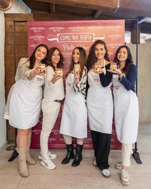 Rome: Cooking class with wine pairing at Come Na Vorta - The 3-Hour Flow: Prosecco, Bruschette, and Your Dough Station