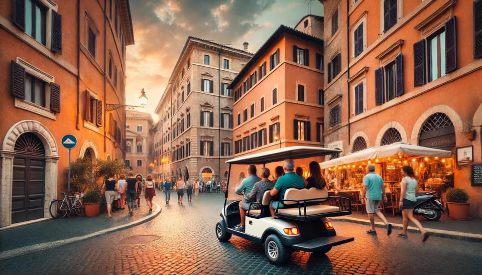 Rome: Guided Golf Cart Tour - Why Rome Looks So Good From a Golf Cart After Dark