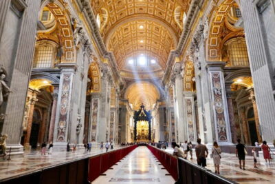 Rome: Guided Tour of St. Peter's Basilica, Grottoes & Square - Inside St. Peter’s Basilica: mosaics, marble, and that Michelangelo emotional punch