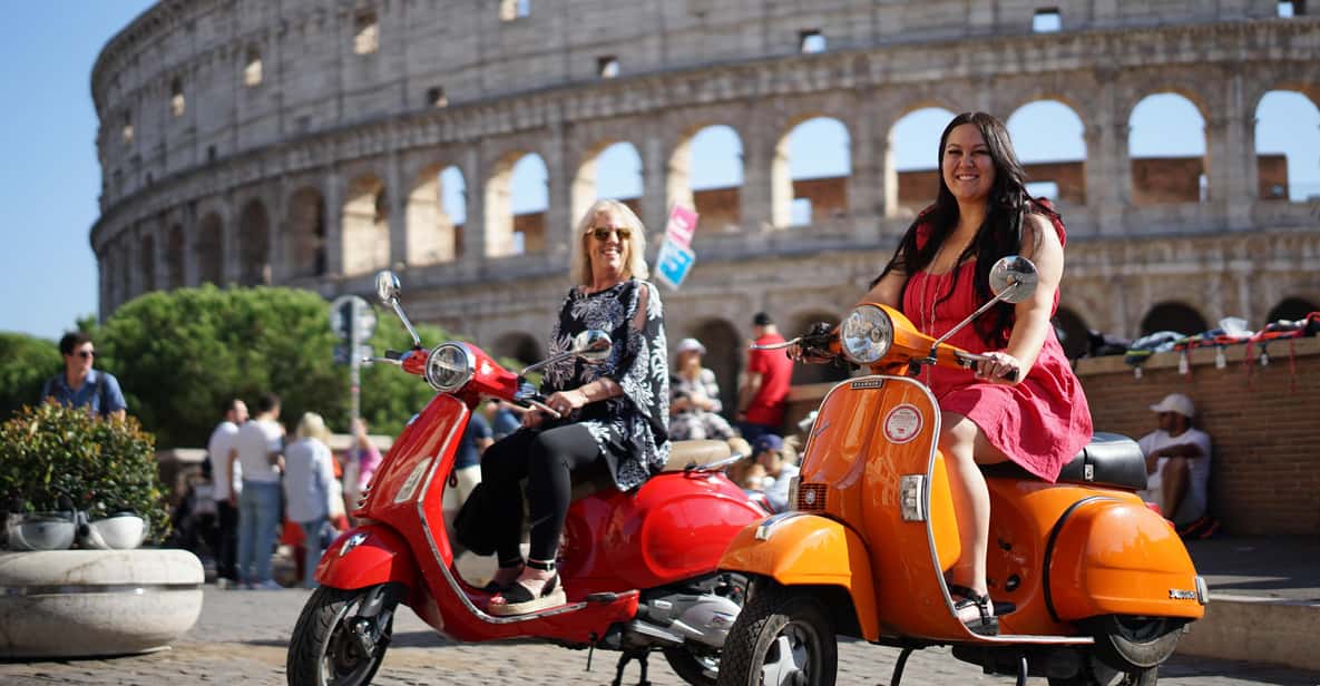 Rome: Hidden Gems Guided Vespa Tour with Photos - Fontana dell’Acqua Paola and the Scenic In-Between Moments