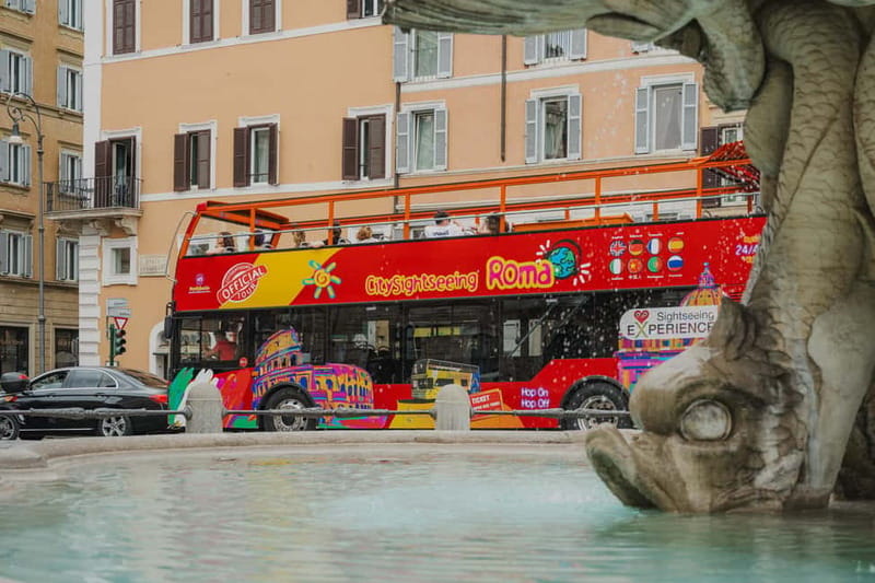 Rome Hop On Hop Off Tour from Civitavecchia by Train - Hop-On Hop-Off for 5 Hours: Colosseum, Vatican, and Piazza di Spagna