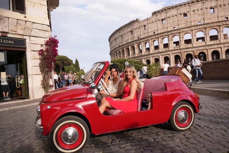 Rome in a Fiat Jolly: Exclusive Vintage Ride & Photo Tour - Key Reasons This Tour Works So Well