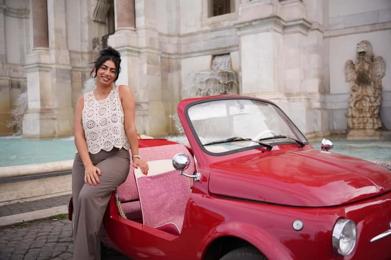 Rome in a Fiat Jolly: Exclusive Vintage Ride & Photo Tour - Two Hours in Rome: How the Timing Feels in Real Life