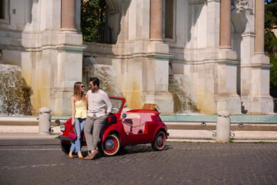 Rome in a Fiat Jolly: Exclusive Vintage Ride & Photo Tour - Starting Near the Colosseum: Cruising Quiet Routes, Not Just Landmarks