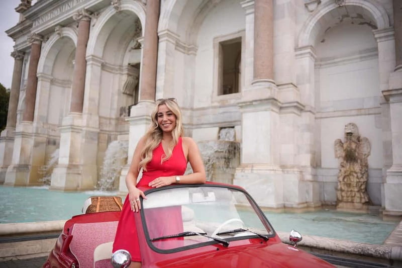 Rome in a Fiat Jolly: Exclusive Vintage Ride & Photo Tour - Janiculum Hill: Views, Free Time, and a Great Stop for Photos
