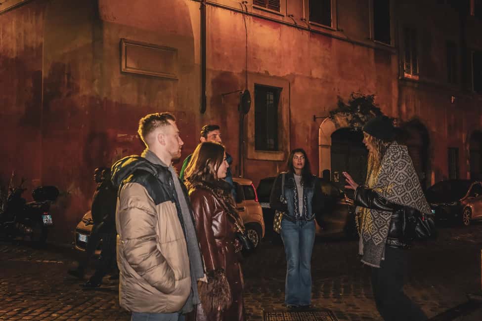 Rome: Murder Mysteries of Rome Guided Walking Tour - Rome at night: why this murder mystery walk works