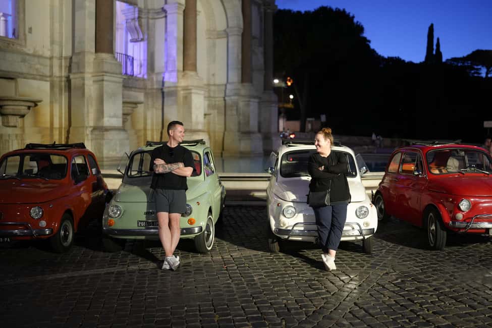 Rome: Night Tour in a Vintage Fiat 500 with Aperol Spritz - Price and value: is $125.97 worth it?