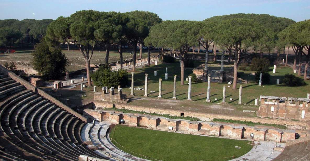 Rome: Ostia Antica Private Walking Tour with Skip-the-Line - Theatre di Ostia: seeing how crowds gathered