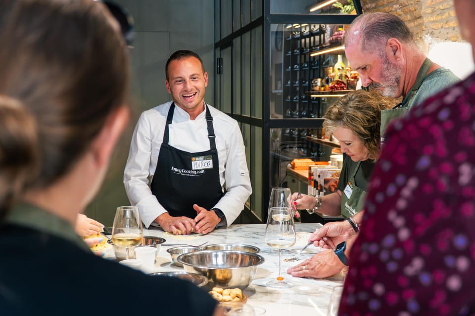 Rome: Pasta, Ravioli & Tiramisu Cooking Class by Colosseum - The kitchen setup: why a small class changes everything