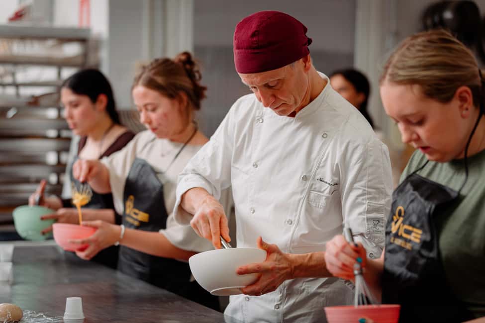 Rome: Pastry Cooking Class Gelato, Tiramisu and Cannoli - Timing and What Happens During the Session