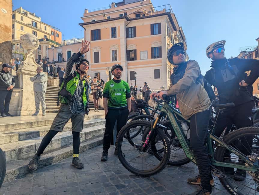 Rome: Pedal and Taste the Top 5 Tastings with e-Bike Tour - The Route: Monuments Plus the Tiber Cycle Path
