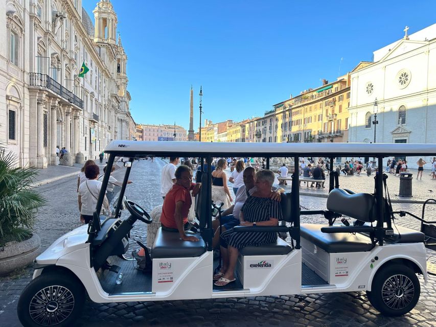 Rome: Private Golf Cart City Highlights Tour - Price and Value: $864.99 for Up to 6