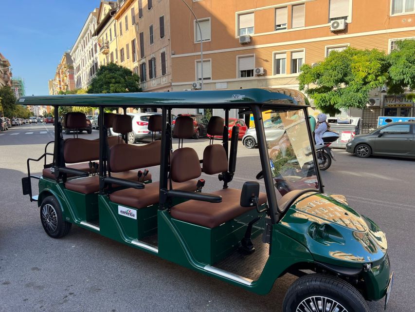 Rome: Private Golf Cart City Highlights Tour - Colosseum Photo Stop: Seeing the World’s Largest Amphitheater Without the Crawl