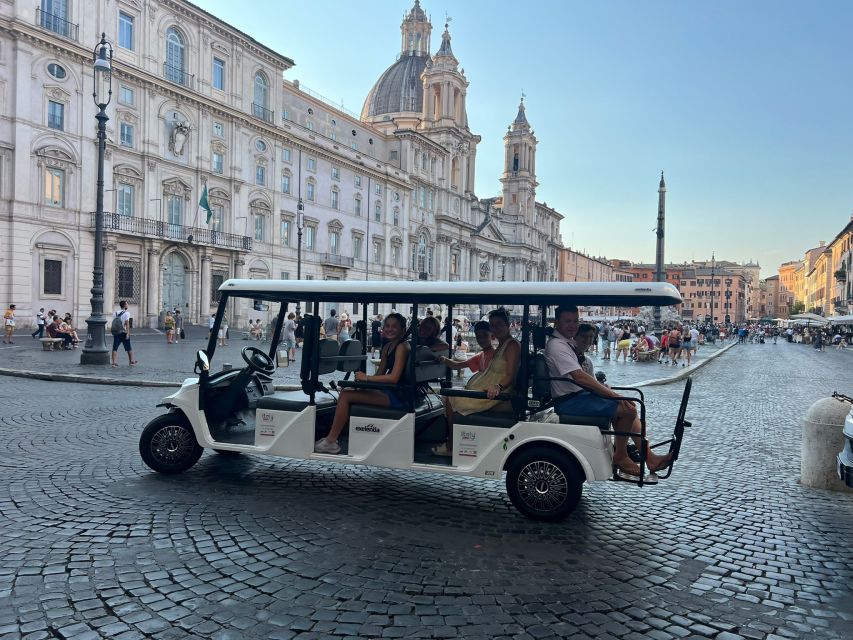 Rome: Private Golf Cart City Highlights Tour - Arch of Constantine to Circus Maximus: Quick Hits for Big Roman Drama
