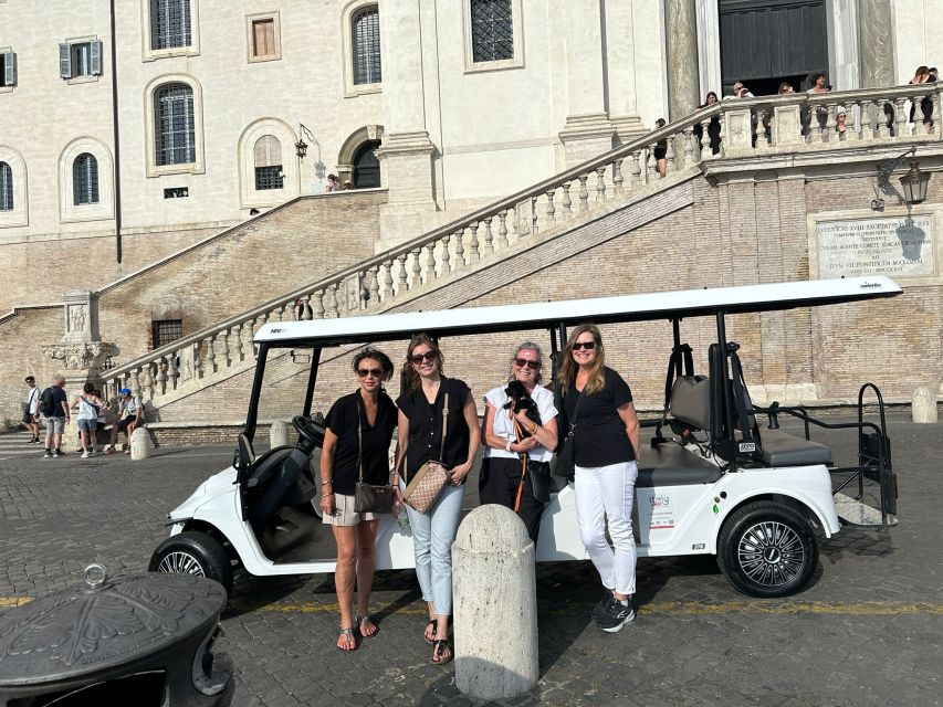 Rome: Private Golf Cart City Highlights Tour - Mouth of Truth and Theatre of Marcellus: Where Quick Stops Become Memorable