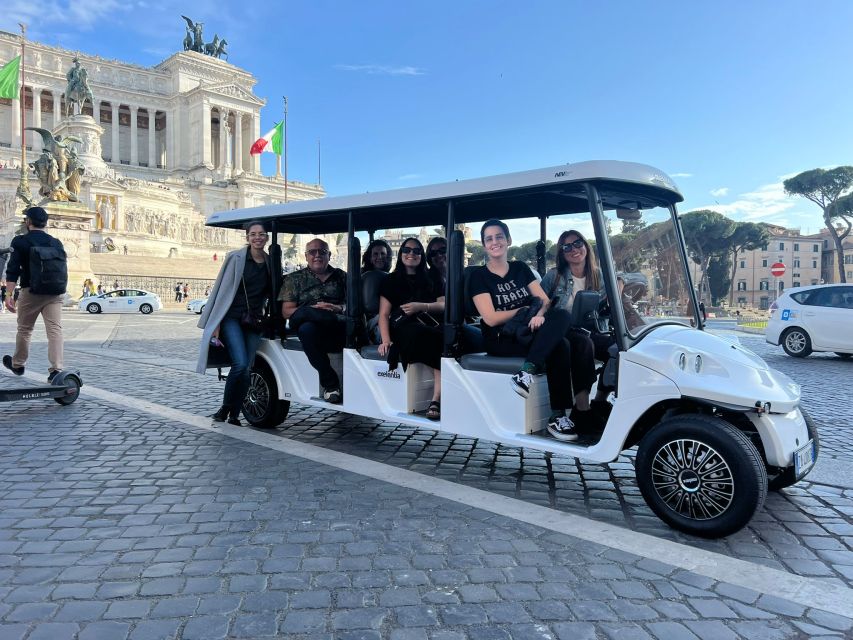 Rome: Private Golf Cart City Highlights Tour - Meeting at Italy In Love Tours and Getting Set Up