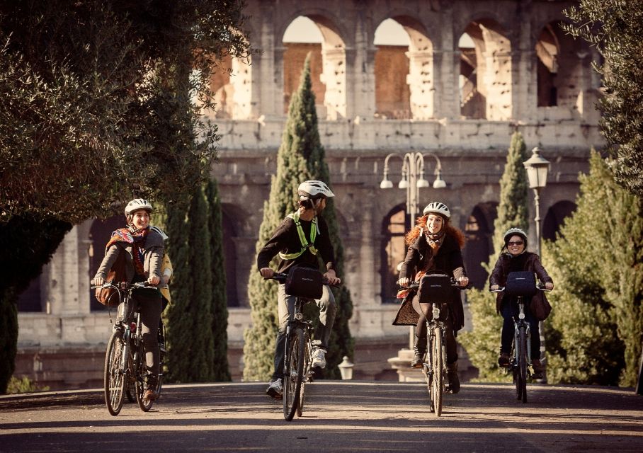 Rome: Private Half-Day Bike Tour with E-bike - The Ride: Cannondale E-Bikes, Helmets, and an Easy Pace