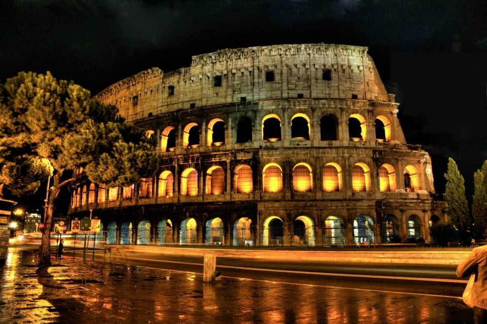 Rome: Private Night Tour by Chauffeur-Driven Vehicle - Colosseum and Pantheon From the Road: Seeing Rome’s Most Famous Tangles
