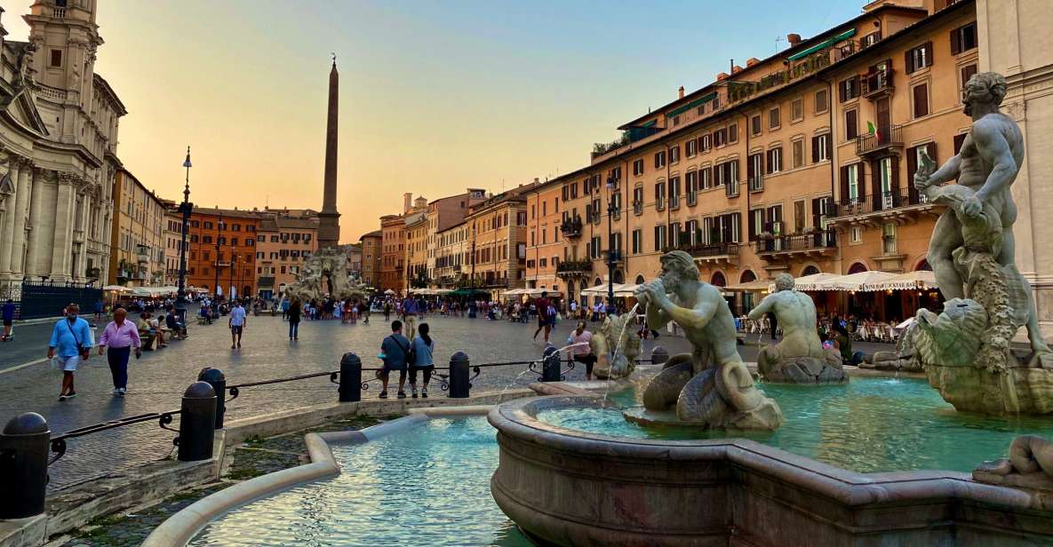 Rome: Private Tour of Navona Square with Undergrounds - Meeting at Piazza Navona with headsets and a private group
