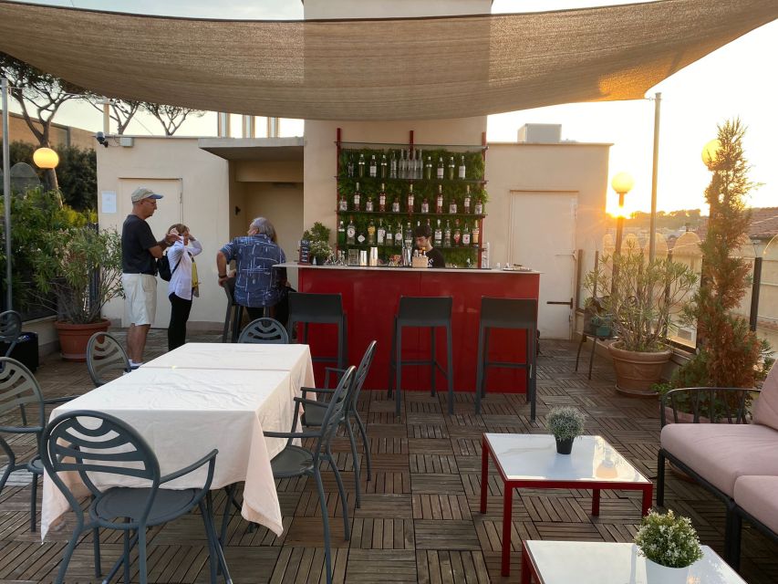 Rome: Reservation at Tmark Hotel & Aperitif Next to Vatican - Accessibility: Wheelchair Accessible, But Plan for the 4th-Floor Terrace
