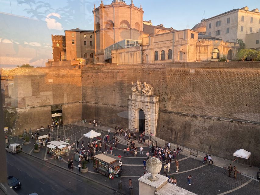 Rome: Reservation at Tmark Hotel & Aperitif Next to Vatican - How the Aperitif Time Actually Feels (Reserved Table + Views)