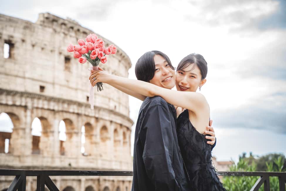 Rome: Romantic Couple Photoshoot. Choose your spot! - Trevi Fountain and Spanish Steps: Timing Really Changes the Photos