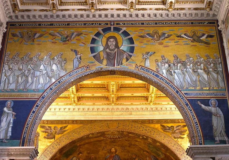 Rome: Saint Paul Outside the Walls Tour - San Paolo Fuori le Mura: a Papal Basilica you can actually take in