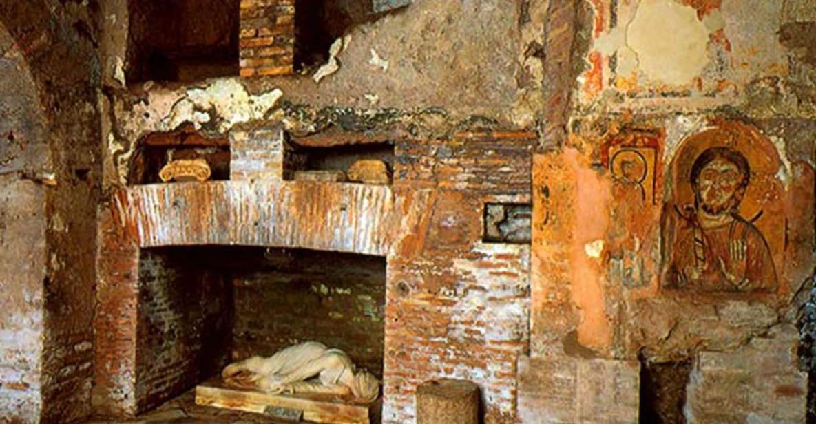 Rome: Underground Catacombs Guided Tour with Transfer - Inside the catacombs: tunnels, chambers, and the art you came for
