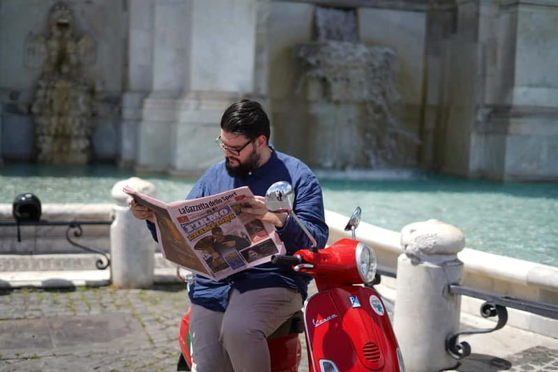 Vespa city tour in Rome with two different routes - Giardino degli Aranci Break: Orange Garden Views That Actually Earn Their Stop