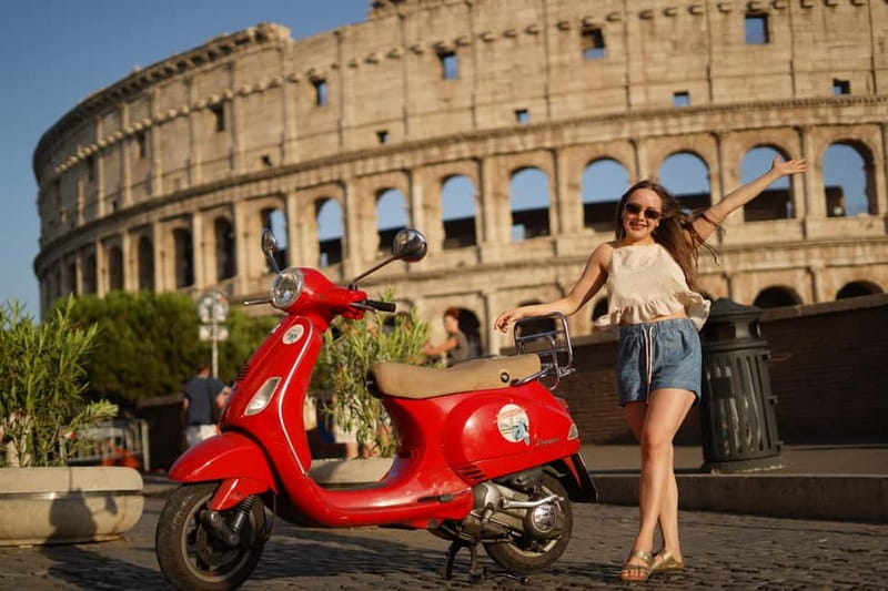 Vespa city tour in Rome with two different routes - St. Peter’s Basilica and Castel Sant’Angelo: Outside-Only, Still Worth the Look